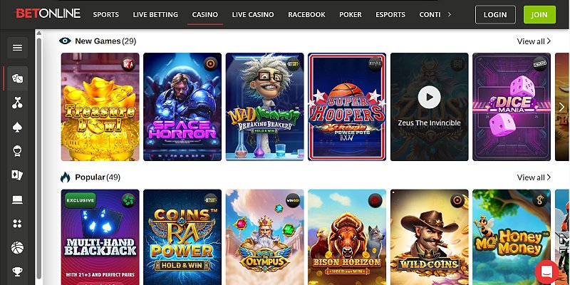casino game online slots betting