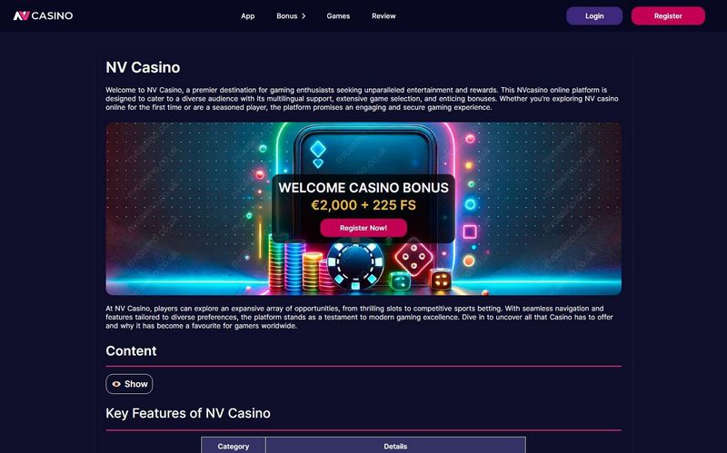 NV Gambling Enterprise Spelautomater